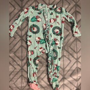 Baby Girls Hello Kitty Pajamas Posh Peanut Bamboo Baby Girl Christmas Pajamas